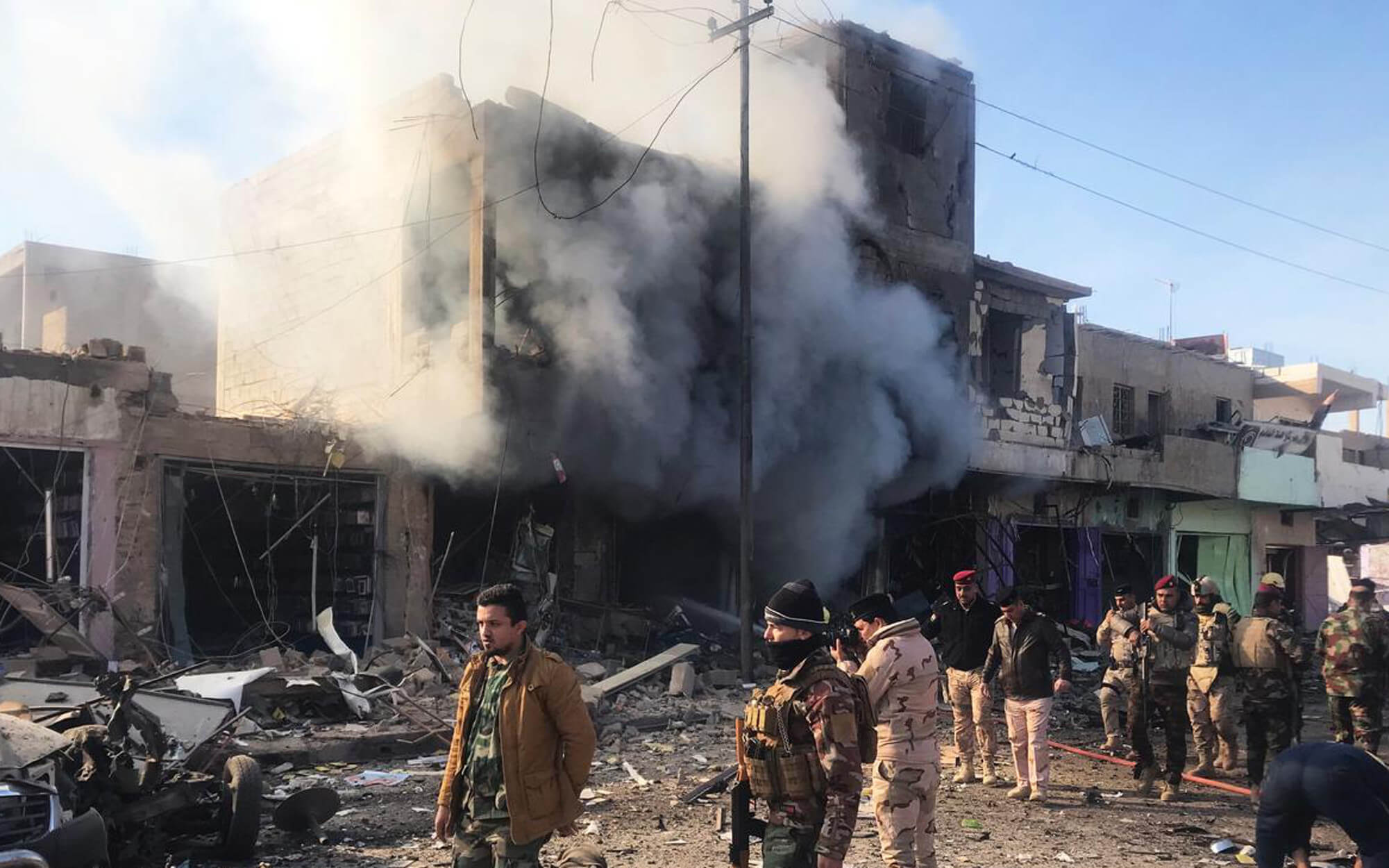 Ιράκ: 8 νεκροί από επίθεση αυτοκτονίας στην Βαγδάτη