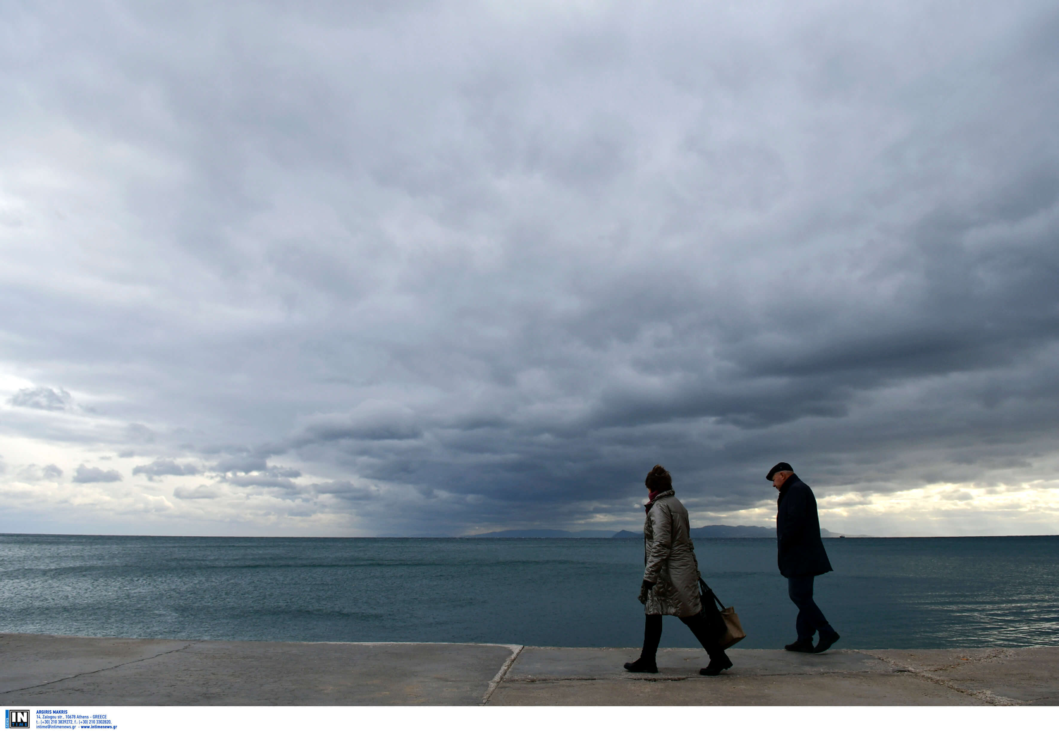 Καιρός σήμερα: Θεοφάνεια με συννεφιά και κρύο