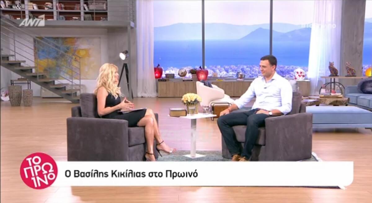 Άφωνος ο Βασίλης Κικίλιας με το δώρο της Φαίης Σκορδά! «Μου κάνεις πλάκα…»
