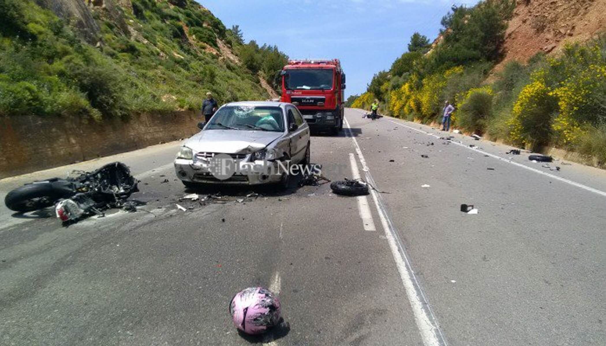 Τραγωδία! Και δεύτερος νεκρός στο τροχαίο με τις μηχανές στην Κρήτη