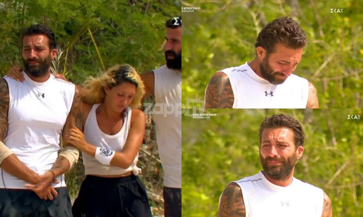 Survivor: Ξέσπασε σε κλάματα ο Κυριάκος Πελεκάνος! “Λύγισε” στο άκουσμα του επάθλου…