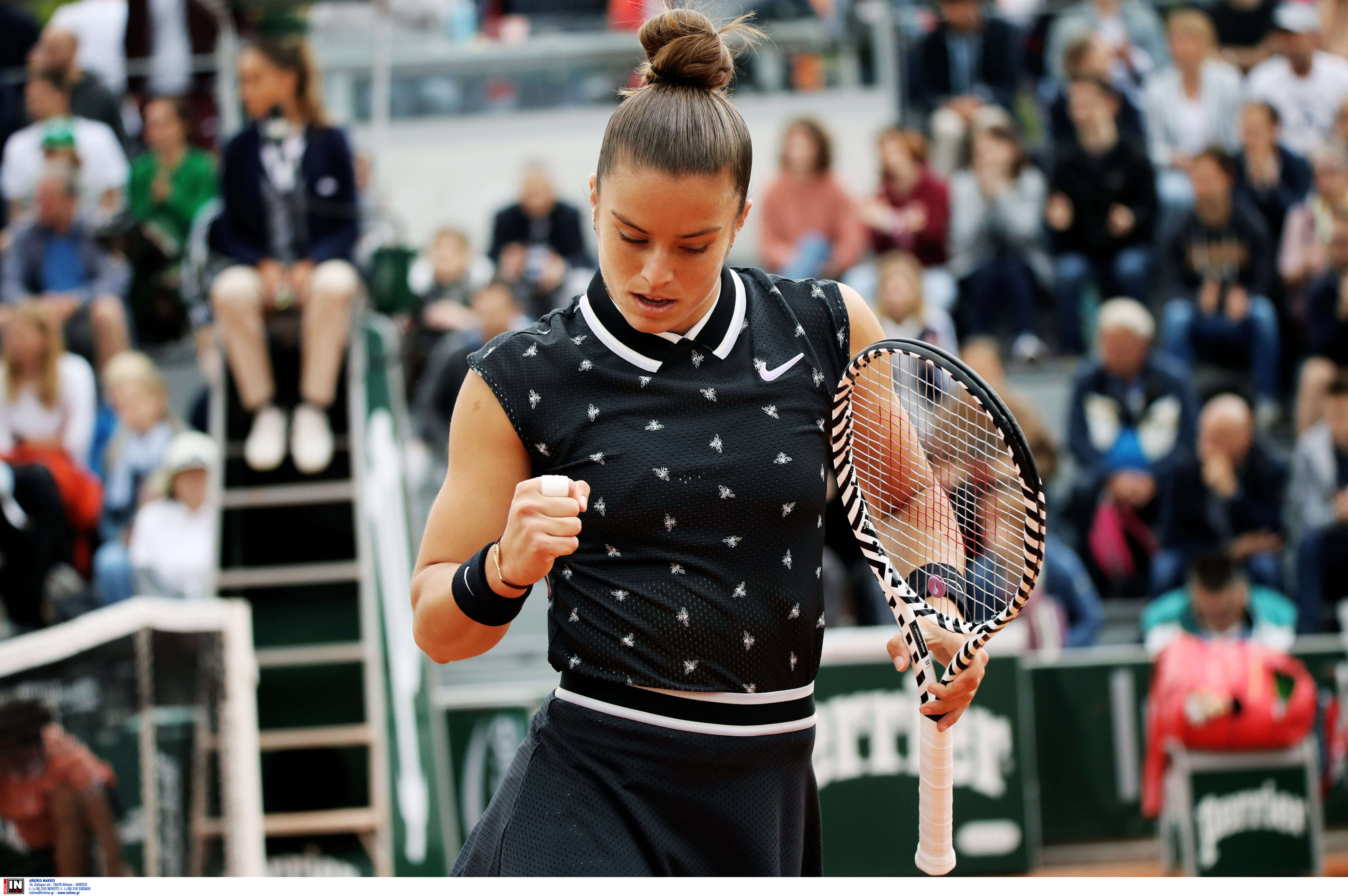Roland Garros: Δεν τα κατάφερε η Σάκκαρη! Αποκλείστηκε από τη Σινιάκοβα