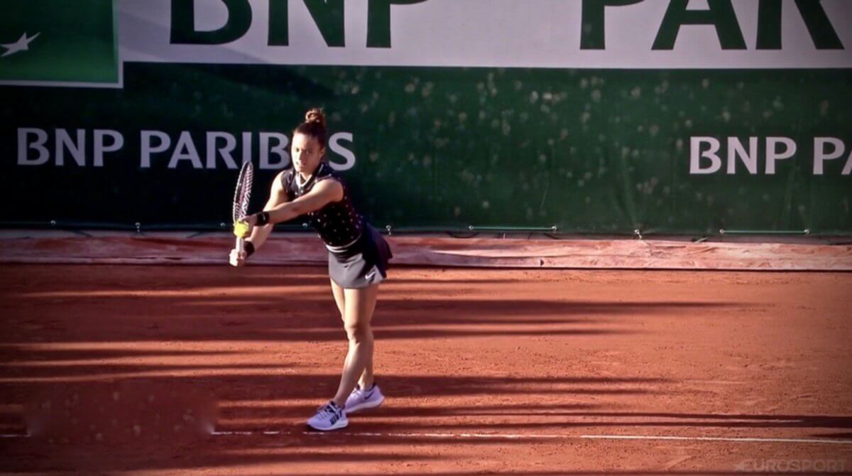 “Σίφουνας” η Σάκκαρη στο Roland Garros! Έκανε πλάκα στον πρώτο γύρο