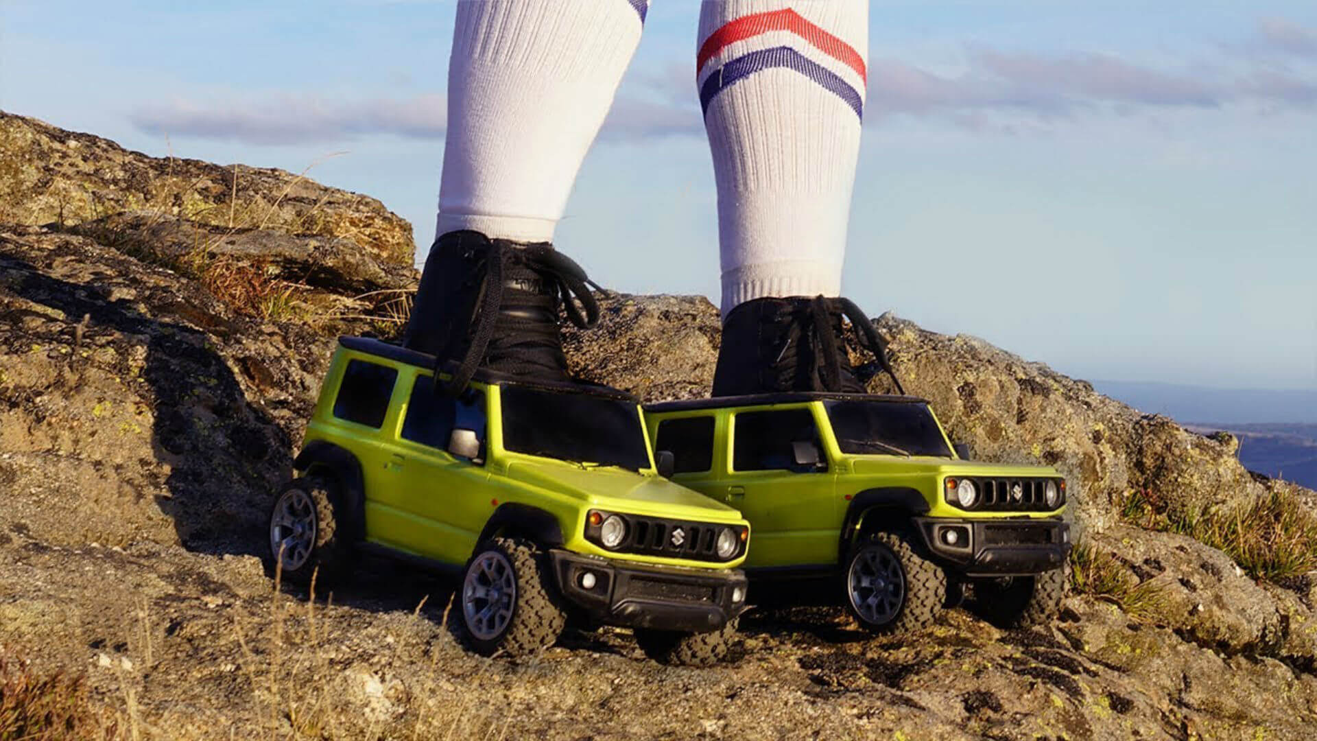 Το νέο Suzuki Jimny τώρα και σε… πατίνια! [vid]