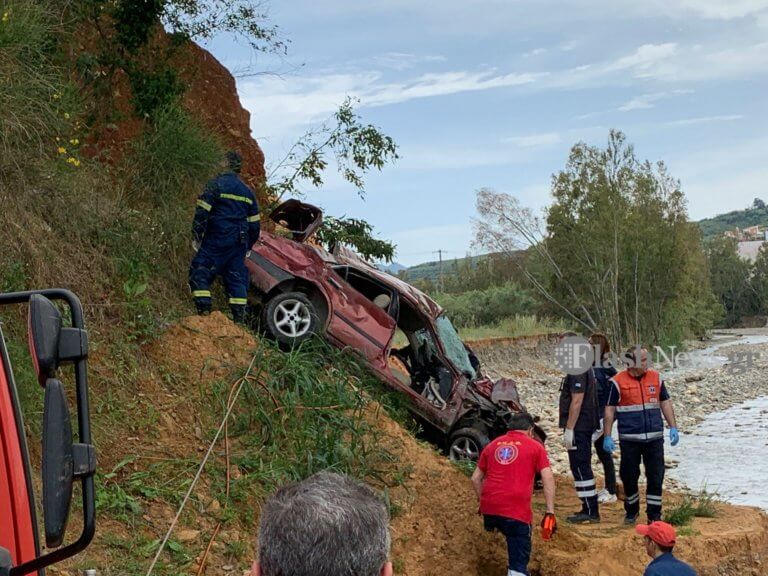 Χανιά: Ανατριχιαστικό τροχαίο με νεκρό οδηγό – Το αυτοκίνητο έπεσε από γέφυρα σε γκρεμό [pics]