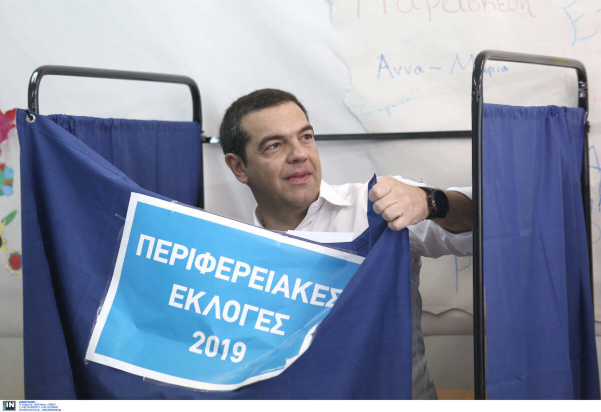 Εκλογές 2019: Ψήφισε στην Κυψέλη ο Αλέξης Τσίπρας – νideo