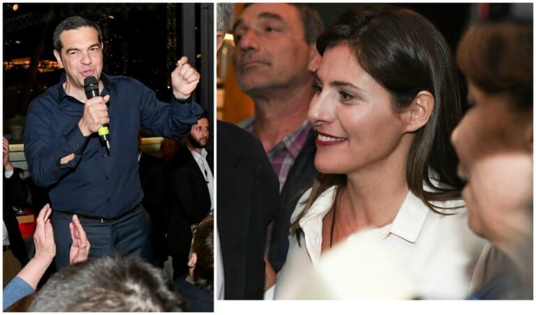 Casual Τσίπρας, εντυπωσιακή Μπαζιάνα! Συνάντηση με καλλιτέχνες στο Γκάζι! pics