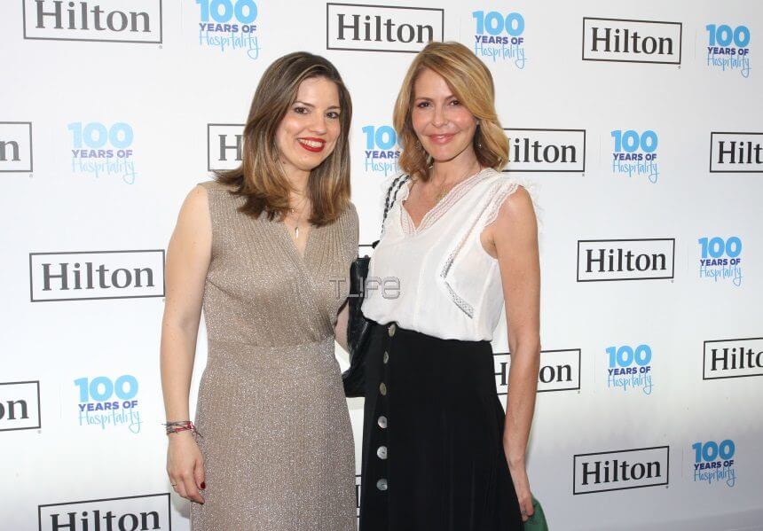 Έκλεψε τις εντυπώσεις η Τζένη Μπαλατσινού στο πάρτι για τα 100 χρόνια λειτουργίας του Hilton! Φωτογραφίες