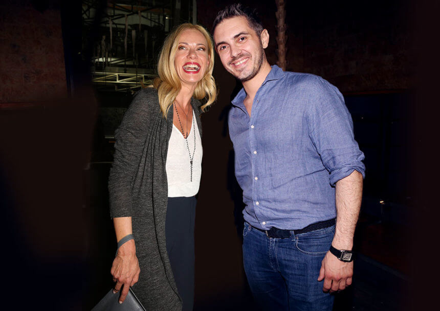 Νέα βραδινή έξοδος για την Ζέτα Μακρυπούλια και τον Μιχάλη Χατζηγιάννη