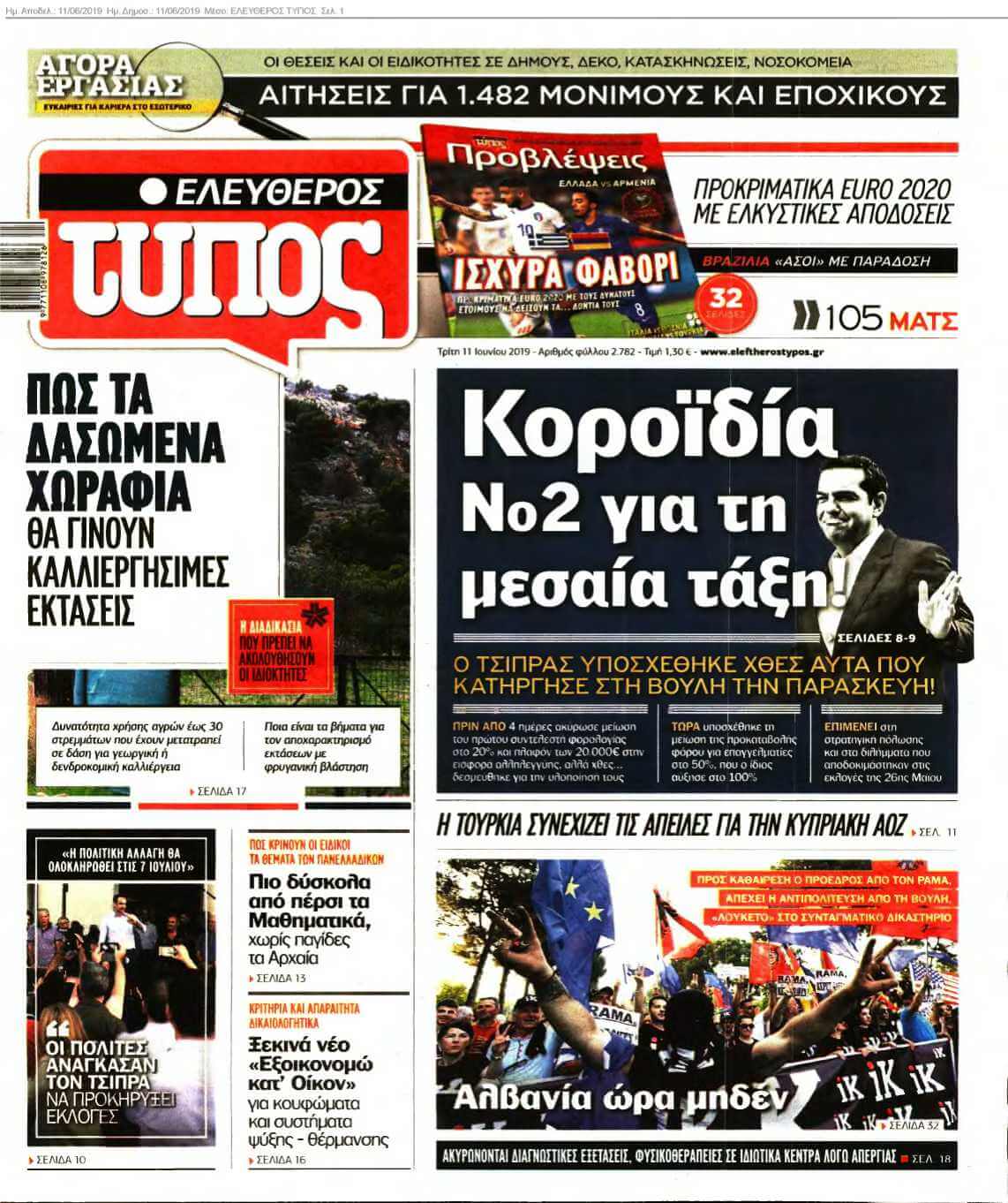 ΕΛΕΥΘΕΡΟΣ ΤΥΠΟΣ 11-06-2019