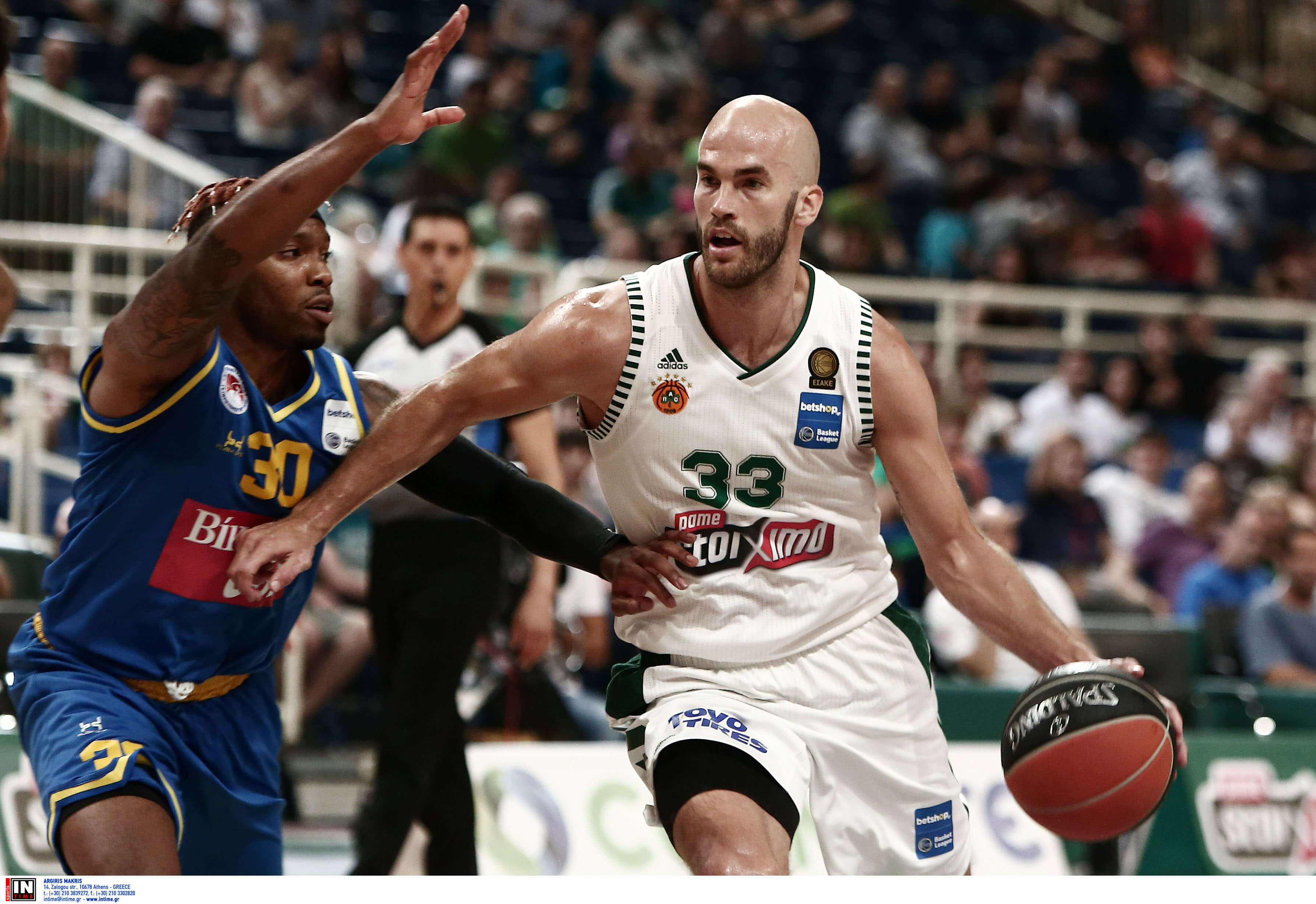 Παναθηναϊκός – Καλάθης: 4ος σε ασίστ στην Basket League