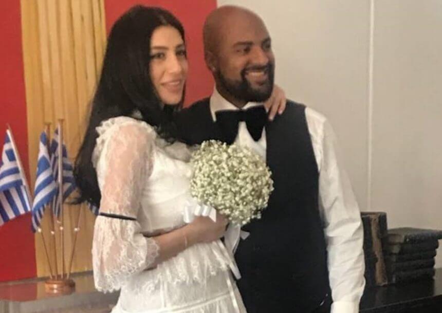 Έκαναν θρησκευτικό γάμο και κάτω από άκρα μυστικότητα ο Ησαΐας Ματιάμπα και η Βασιλική Καλανιώτη