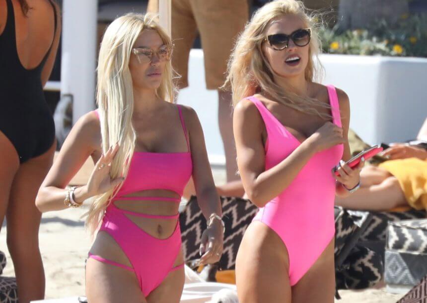 Αναστάτωσαν παραλία της Μυκόνου Αλεξάνδρα Παναγιώταρου και Τζούλια Νόβα [pics]