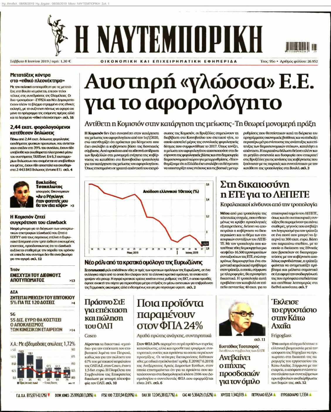 ΝΑΥΤΕΜΠΟΡΙΚΗ 08-06-2019