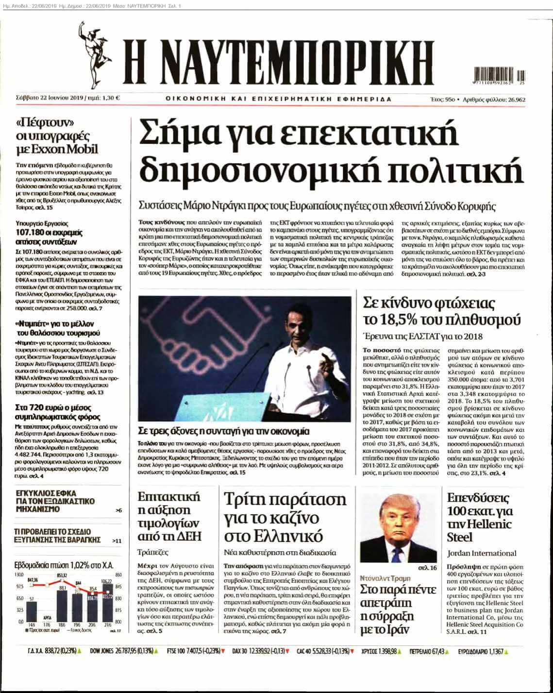 ΝΑΥΤΕΜΠΟΡΙΚΗ 22-06-2019