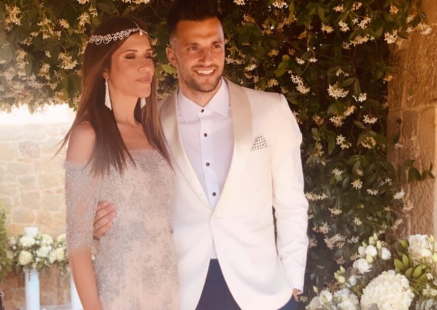 Ο Ανδρέας Σάμαρης και η Εύα Δελλή παντρεύτηκαν! Δες φωτογραφίες από τον λαμπερό γάμο τους