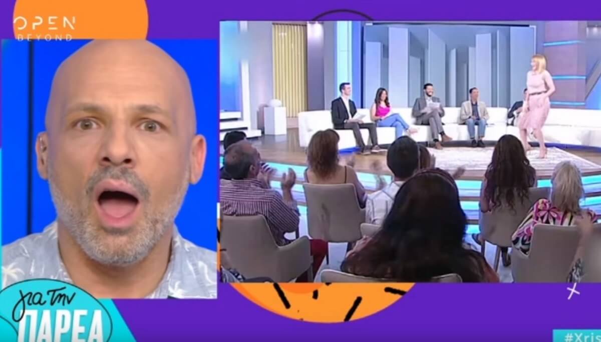 Η απίστευτη αντίδραση του Νίκου Μουτσινά με τον χορό της Τατιάνας Στεφανίδου στο «Μαζί σου»!