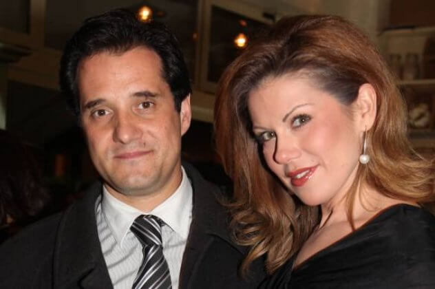 Η Ευγενία Μανωλίδου και ο Άδωνις Γεωργιάδης γιορτάζουν δέκα χρόνια γάμου!