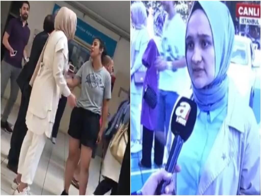 Κωνσταντινούπολη: “Βγάλε τη μαντίλα!” – Χαμός σε εκλογικό κέντρο – Video