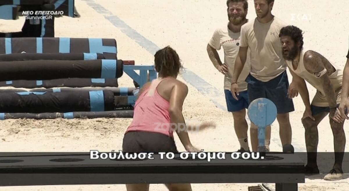 Απίστευτος καβγάς Τούρκου παίκτη με Ελληνίδα: “Βούλωσε το στόμα σου”!