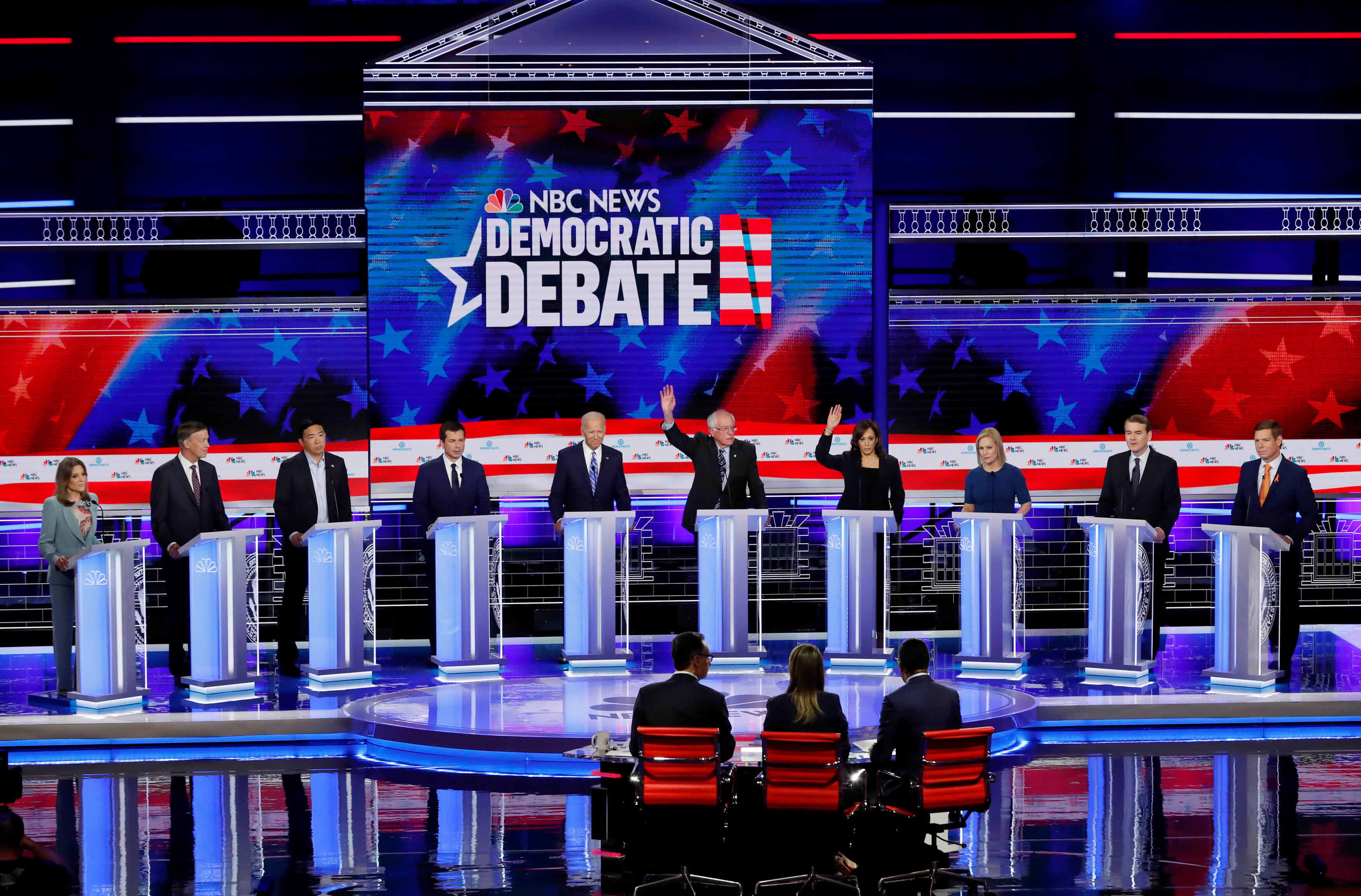 ΗΠΑ: Τηλεθέαση ρεκόρ για το debate των υποψηφίων των Δημοκρατικών