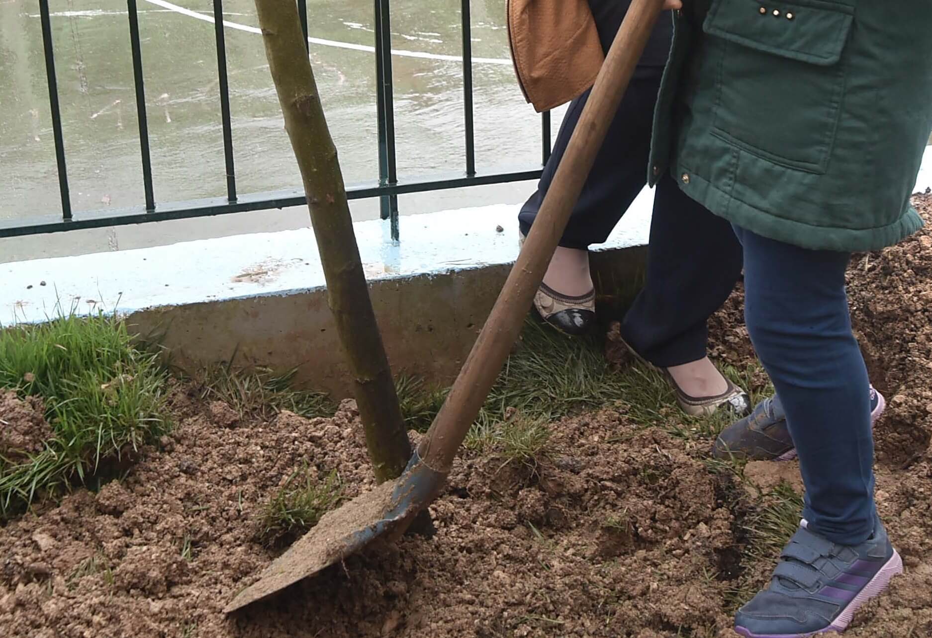 Προσφυγόπουλα και παιδιά με αναπηρία πρασίνισαν τον δήμο Νεάπολης – Συκεών