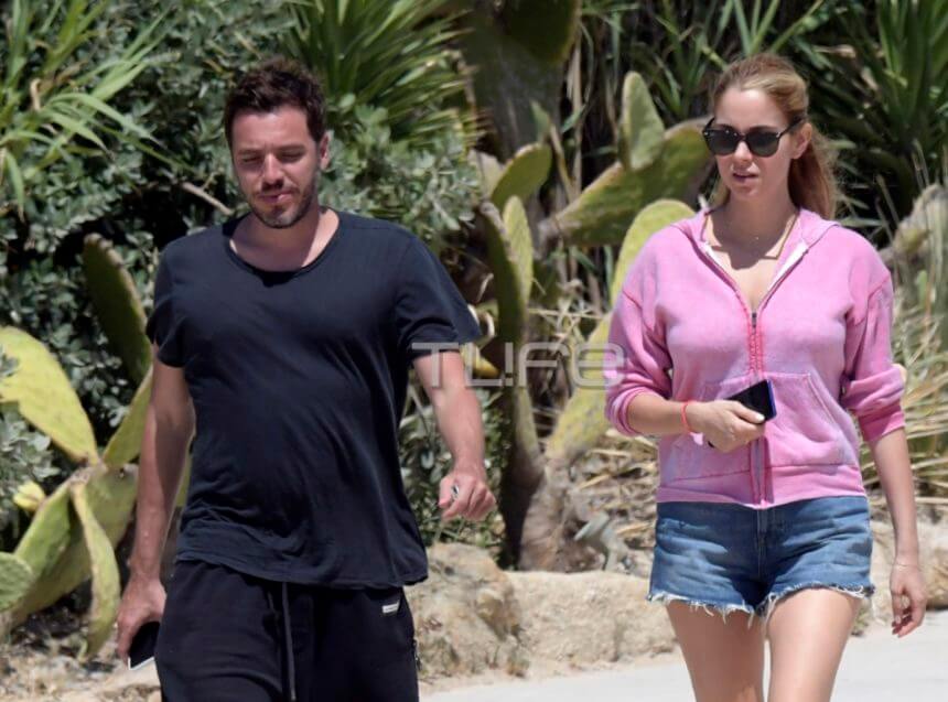 Ξέγνοιαστες στιγμές για Νομικού – Θεοδωρίδη στη Μύκονο εν αναμονή του πελαργού! [pics]