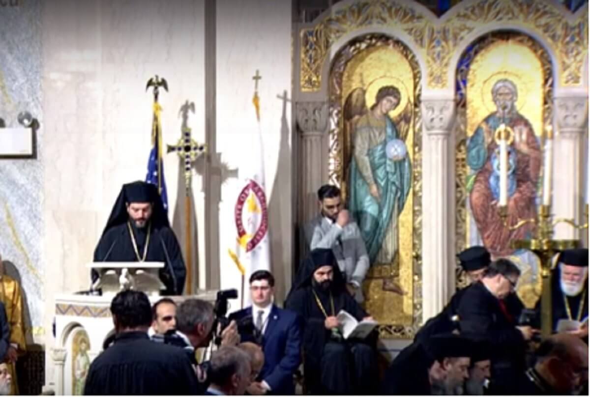 Η ενθρόνιση του νέου Αρχιεπισκόπου Αμερικής