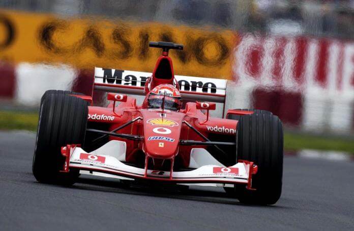 Σε δημοπρασία η Ferrari F2002 του Michael Schumacher [vid]