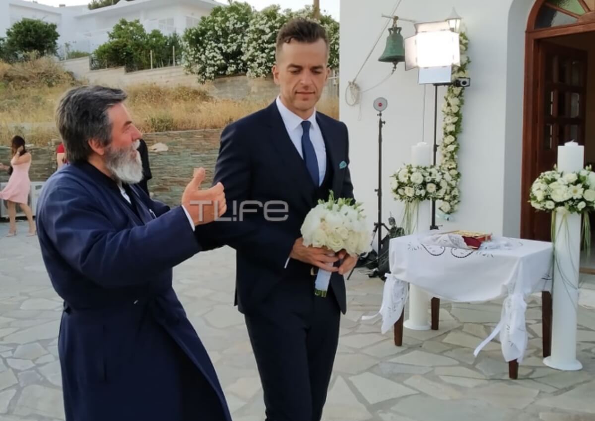 Μαρία Λουίζα Βούρου – Γιάννης Παπαγεωργίου: Αυτή την ώρα ο γάμος τους στην Άνδρο – Αποκλειστικές εικόνες και βίντεο