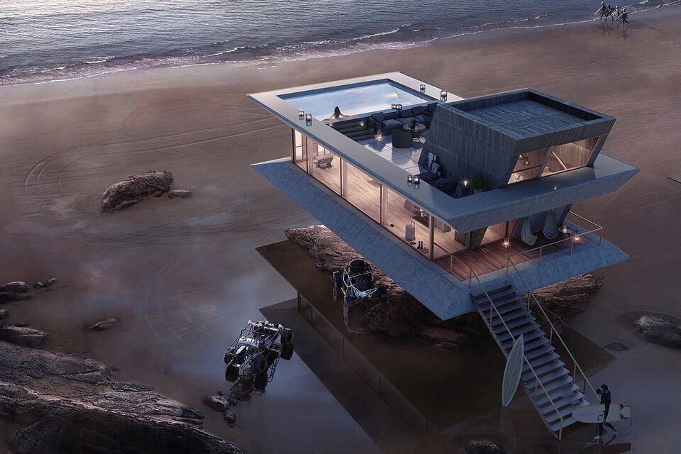 Αν δείτε αυτή την παραθαλάσσια κατοικία θα σας πέσει το σαγόνι!