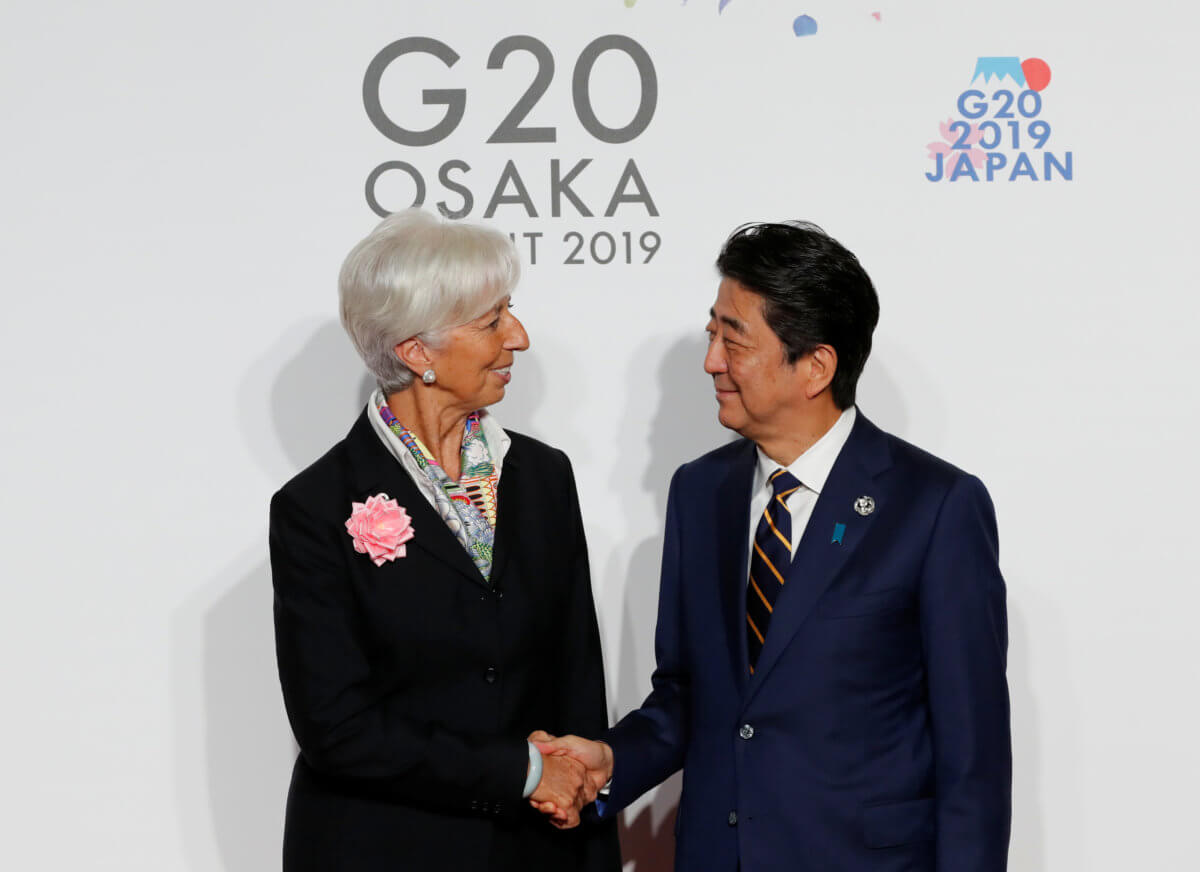 Σύνοδος G20: Μείωση δασμών και ελεύθερο εμπόριο ζητούν Λαγκάρντ και Άμπε