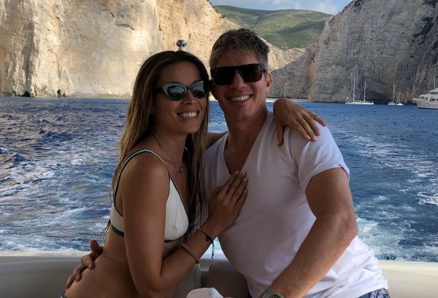 Η Μαριέττα Χρουσαλά και ο Λέων Πατίτσας γιόρτασαν τα εννέα χρόνια γάμου με μια κρουαζιέρα στα Επτάνησα