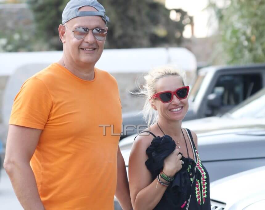 Μαρία Μπεκατώρου – Αντώνης Αλεβιζόπουλος: Ερωτευμένοι στην Μύκονο! [pics]