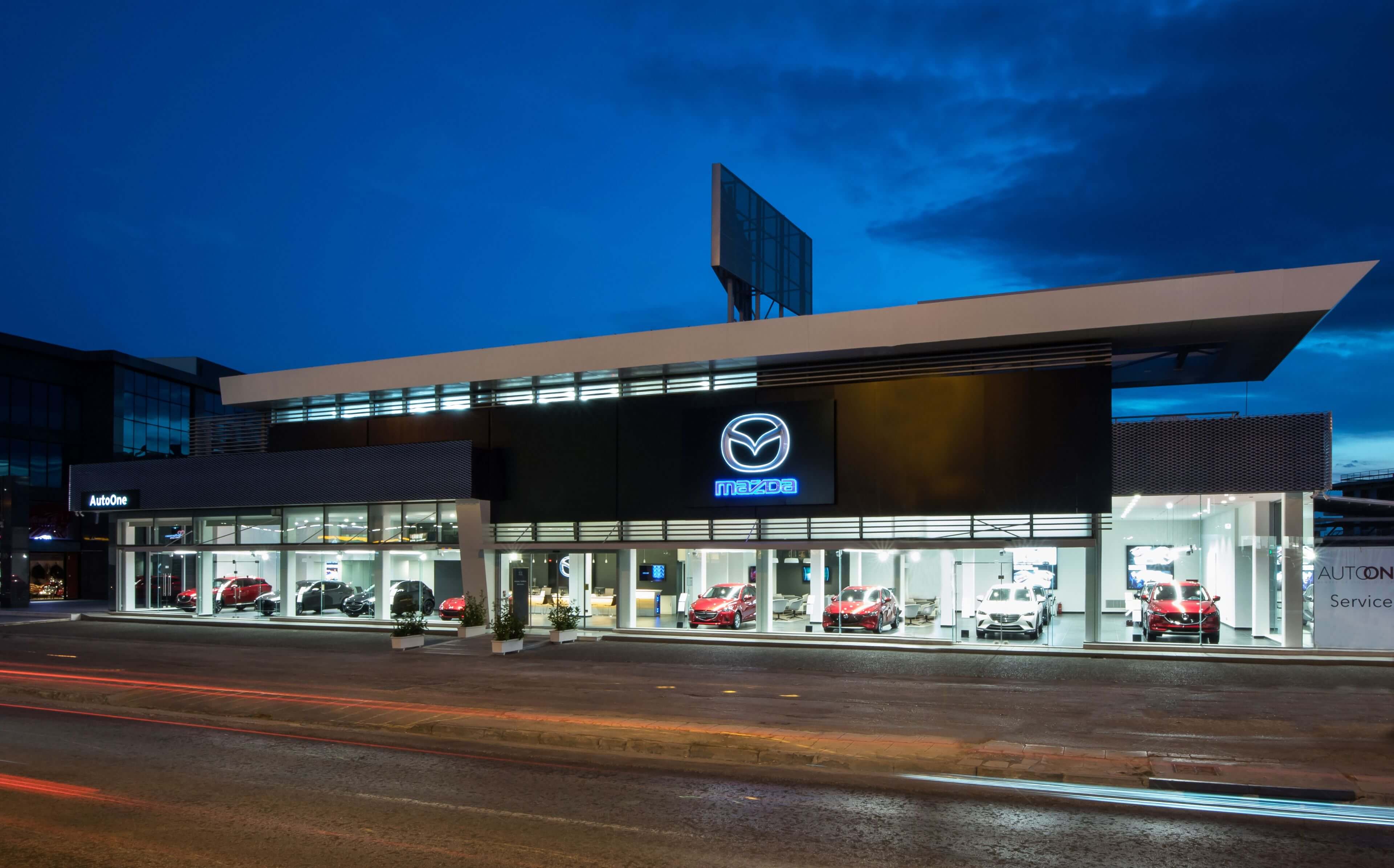 Αυτό είναι το πρώτο κατάστημα της Mazda Ελλάδα