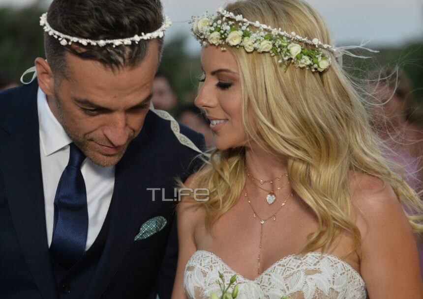 Μαρία Λουίζα Βούρου – Γιάννης Παπαγεωργίου: Πλούσιο φωτογραφικό υλικό από τον γάμο τους στην Άνδρο!