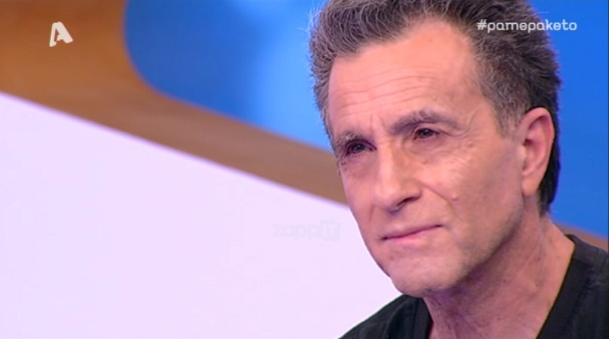 “Λύγισε” ο Κώστας Μπίγαλης στο Πακέτο! Τα συγκινητικά του λόγια…