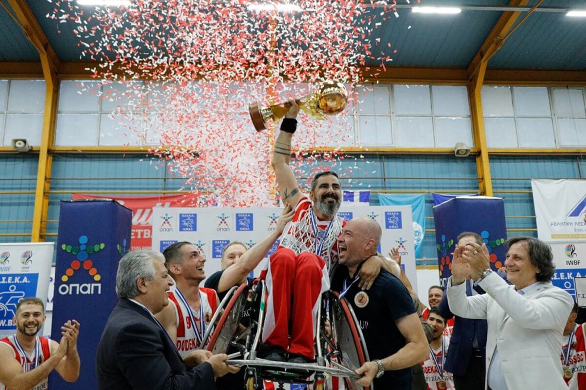 Πρωταθλήτρια Ελλάδας της ΟΣΕΚΑ η Δωδεκάνησος – Διήμερη γιορτή του μπάσκετ με αμαξίδιο με μεγάλο χορηγό τον ΟΠΑΠ