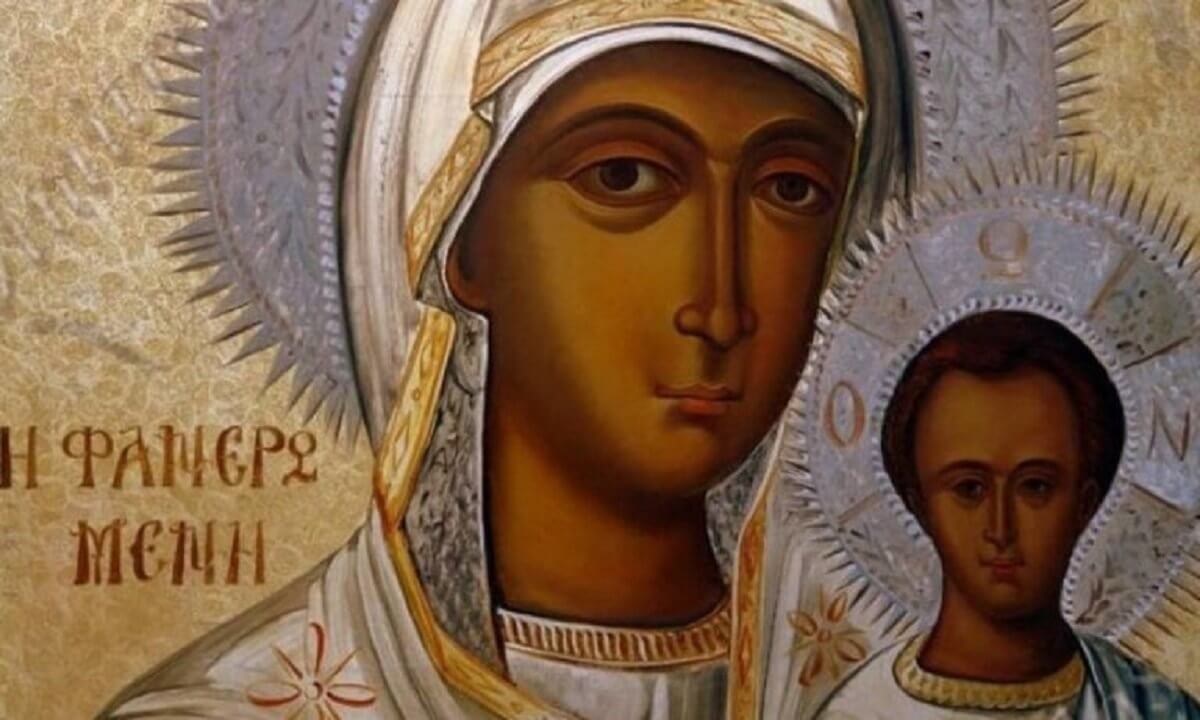 Ποια είναι η εικόνα που «σχεδίασε» μόνη Της η Παναγία