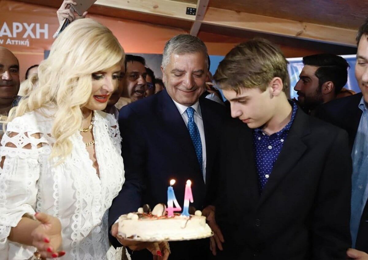 Γιώργος και Μαρίνα Πατούλη: Τα γενέθλια του γιου τους και η επέτειος του γάμου, μετά τη νίκη στις εκλογές