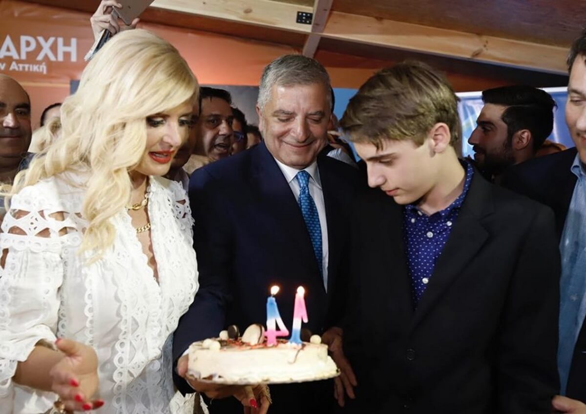 Γιώργος και Μαρίνα Πατούλη: Τα γενέθλια του γιου τους και η επέτειος του γάμου, μετά τη νίκη στις εκλογές