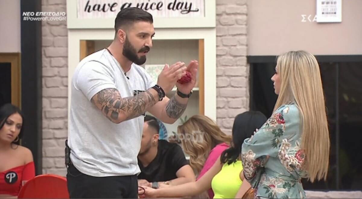 Άγριος καβγάς στο Power of Love! Η Εσμέ “τίναξε” το σπίτι στον αέρα – Έξω φρενών ο Παύλος με τη Χριστίνα…