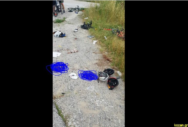 Πτολεμαΐδα: Δύο νεκροί, τέσσερις τραυματίες στο τροχαίο με τους ποδηλάτες