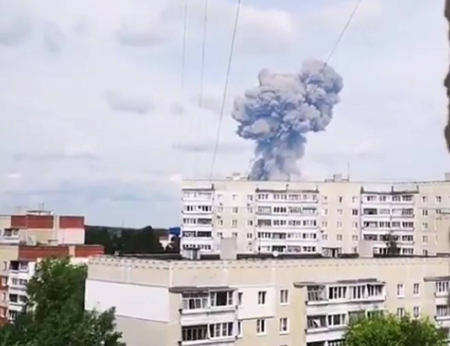 Έκρηξη σε εργοστάσιο παραγωγής εκρηκτικών στη Ρωσία! – video
