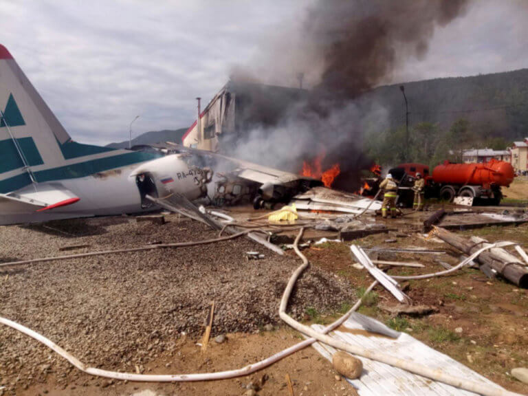 Video ντοκουμέντο από τη συντριβή αεροπλάνου με δυο νεκρούς στη Ρωσία