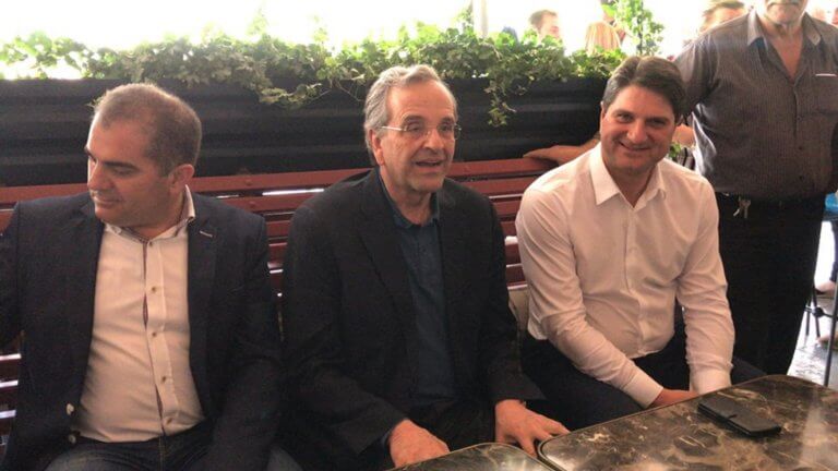 Εκλογές 2019: Η θαυμάστρια του Αντώνη Σαμαρά – «Έλα παιδάκι μου να ομορφύνεις το πλάνο» – video