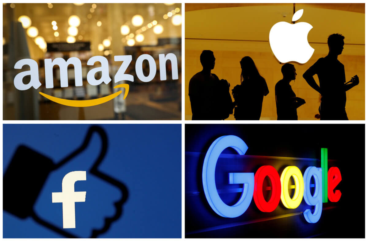 ΗΠΑ: Στο στόχαστρο της αμερικανικής κυβέρνησης Google, Amazon, Apple και Facebook