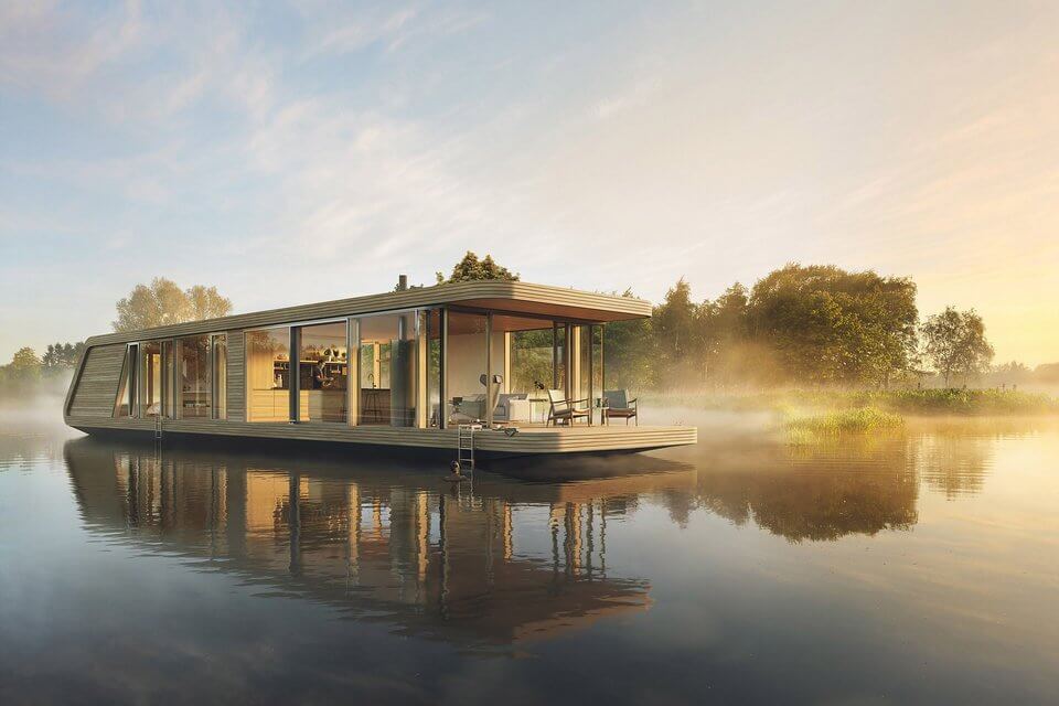 Αν δεις αυτό το πλωτό σπίτι θα θέλεις να ζήσεις για πάντα στο νερό!