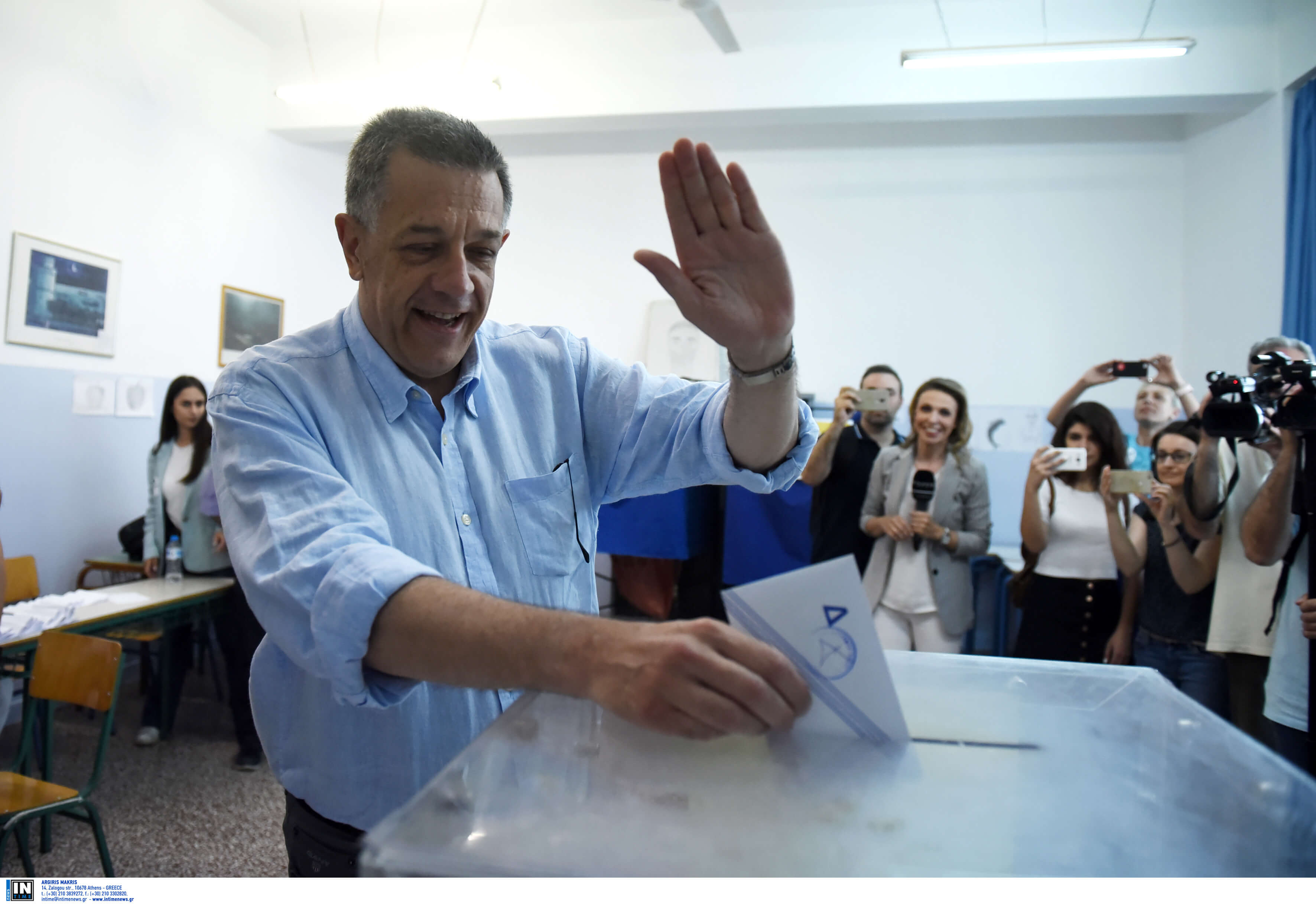 Εκλογές 2019 – Θεσσαλονίκη: Έτσι ψήφισε ο Ταχιάος – “Αφού δεν είναι ο ΣΥΡΙΖΑ θα πω Venceremos”!