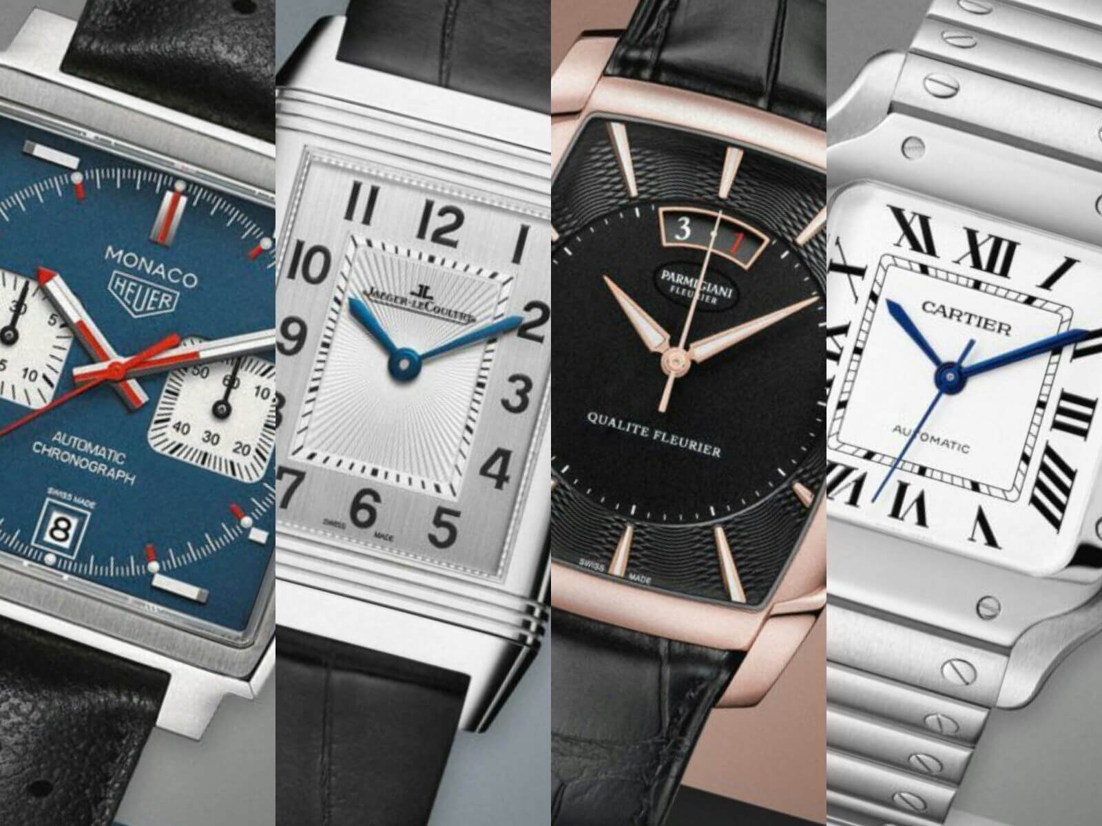 Τα καλύτερα ρολόγια με τετράγωνη κάσα